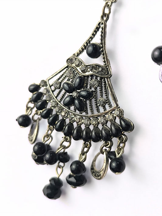 Deadstock Gothic Chandelier Earrings – Vintage-Inspired Statement Jewelry