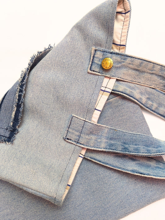 Upcycled Denim Tote Bag