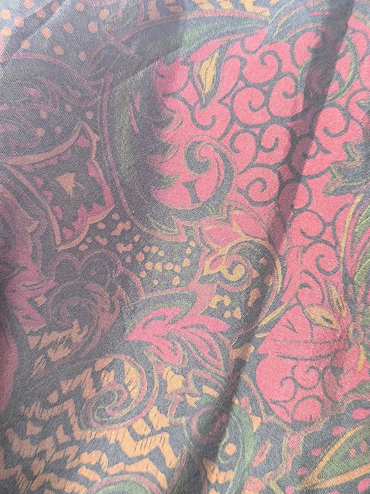 Vintage Sunterra Lady Windbreaker Jacket – '80s Paisley Glam