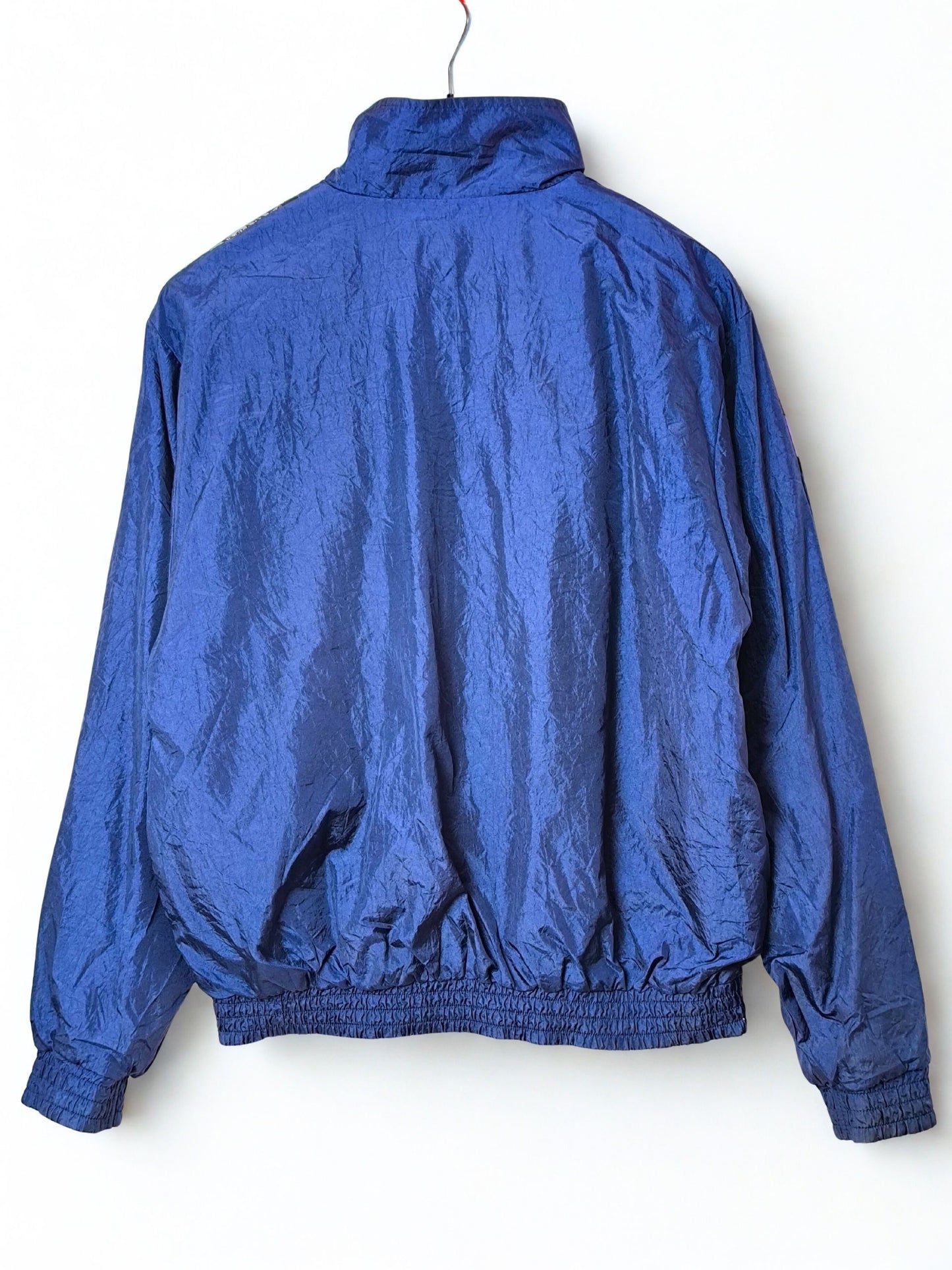 Electric Blue Baroque Windbreaker – by Active Exchange