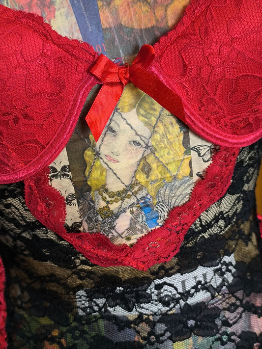 Y2K Black & Red Lace Slip Dress – Just Sexy Lingerie