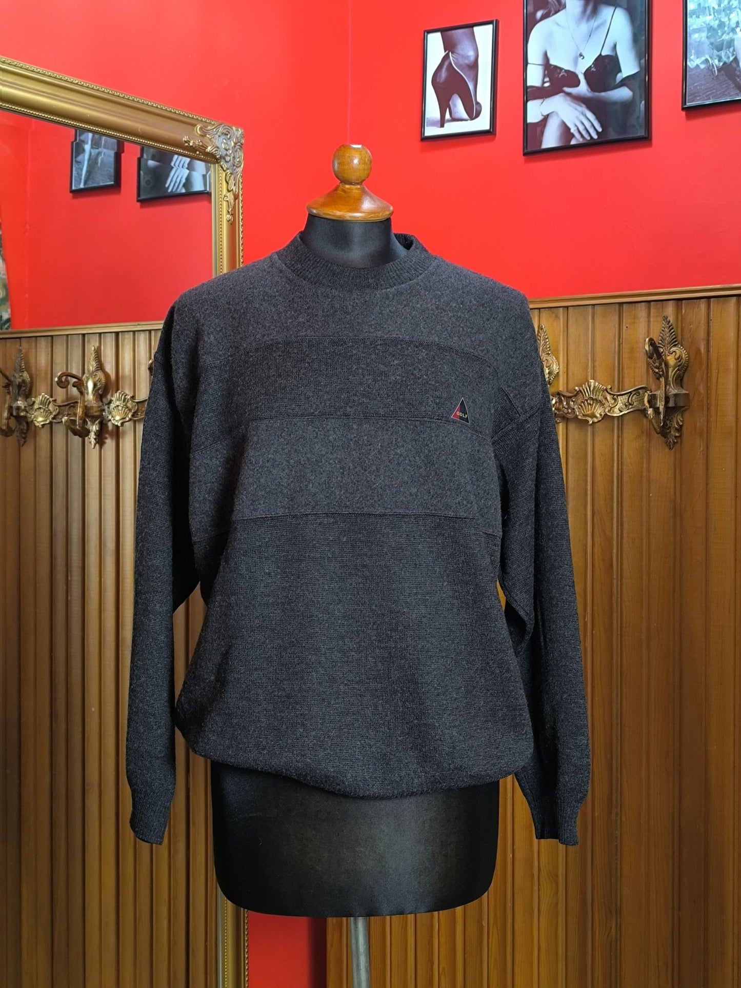 Vintage Gianni M by Hajo “Golf” Wool Blend Sweater