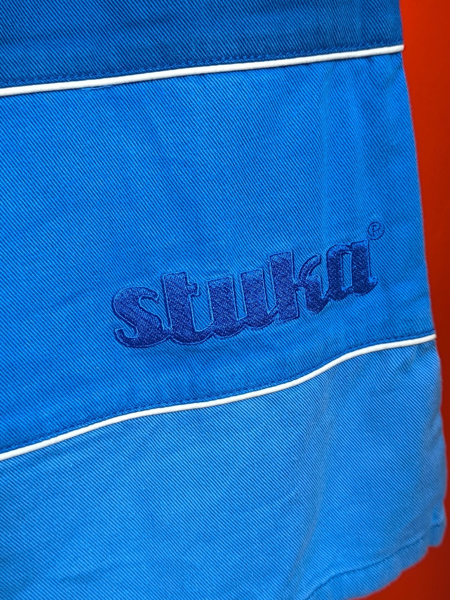 Deadstock Stuka Blue Wide Leg Baggy Pants – 90s–Early 2000s Original Skate Streetwear