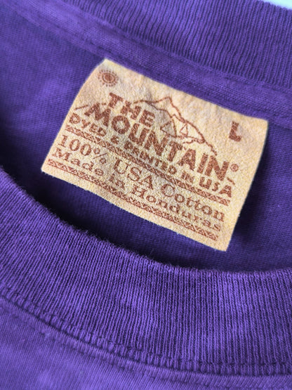 Y2K The Mountain Horse Sunset T-Shirt – Dyed & Printed in USA