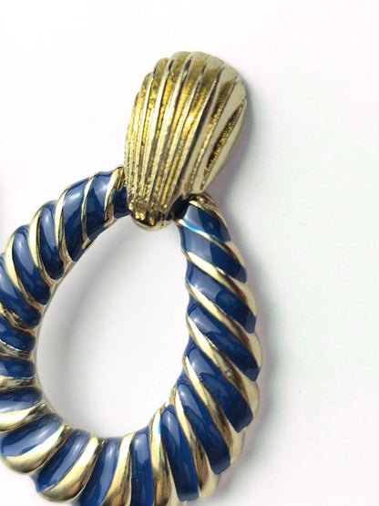 Deadstock Shell Earrings – '80s-Inspired Glam