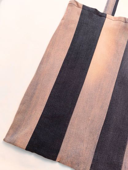 Upcycled Denim Tote Bag "Melia and the Cuckoo"