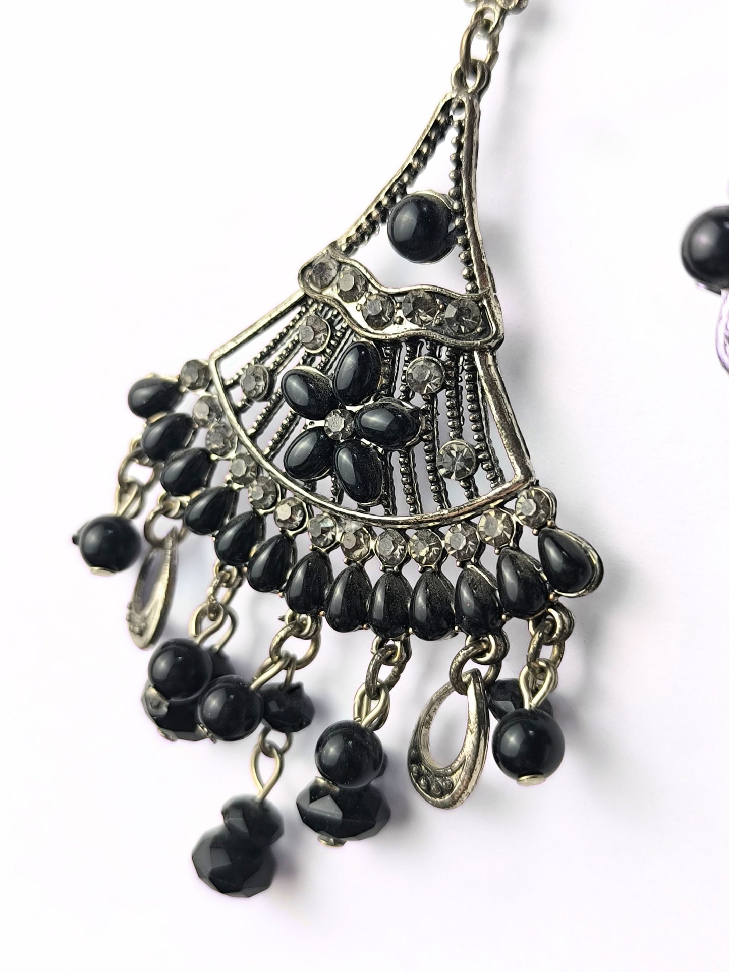 Deadstock Gothic Chandelier Earrings – Vintage-Inspired Statement Jewelry