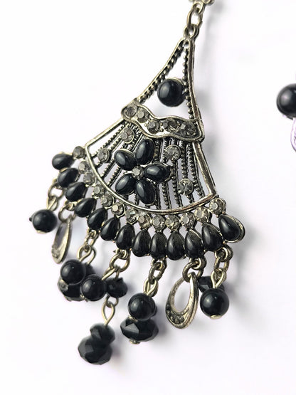 Deadstock Gothic Chandelier Earrings – Vintage-Inspired Statement Jewelry