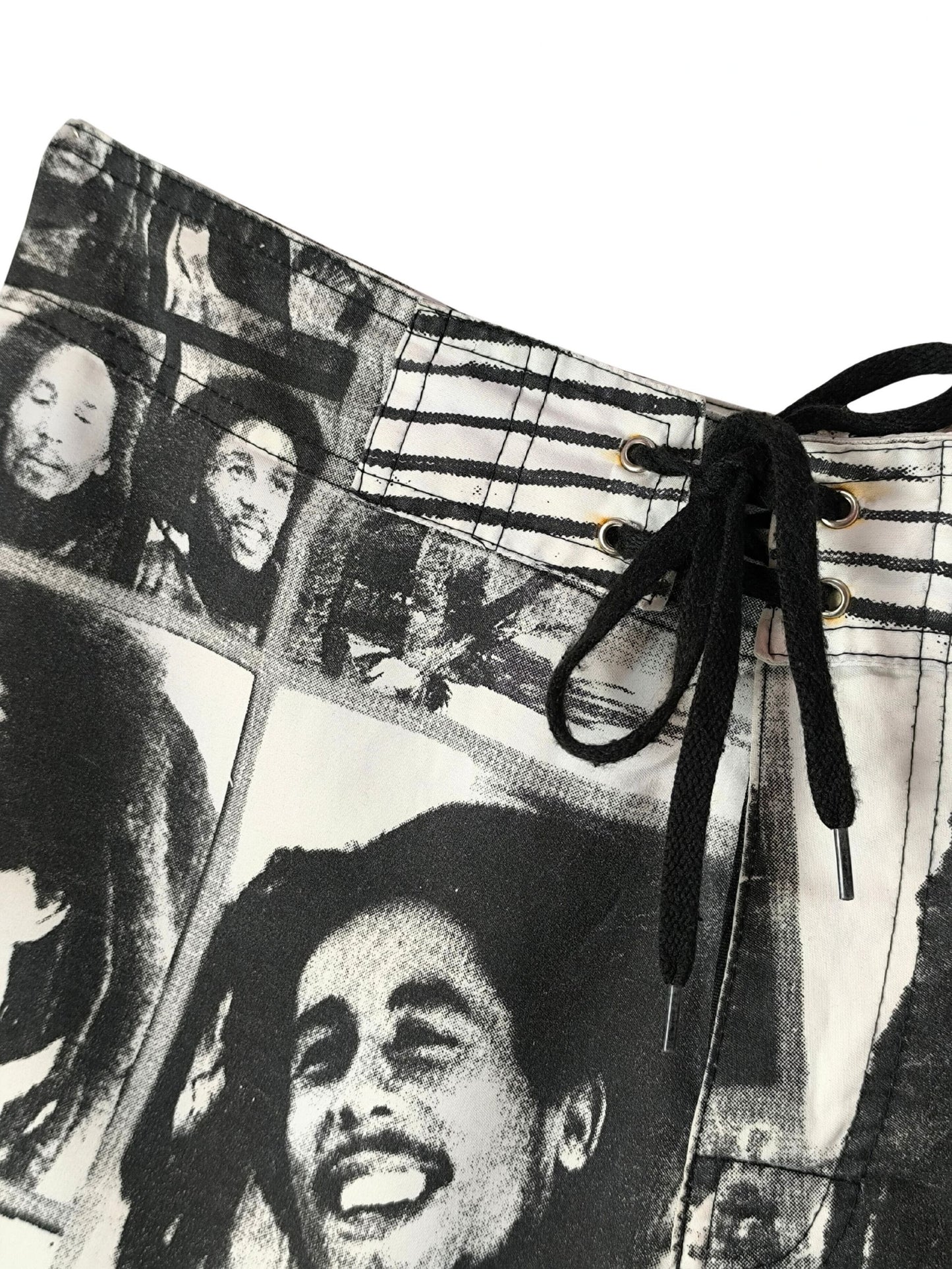 Handmade Bob Marley Graphic Board Shorts