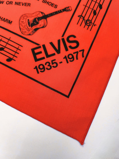 Vintage Elvis Presley Tribute Bandana – 1935–1977