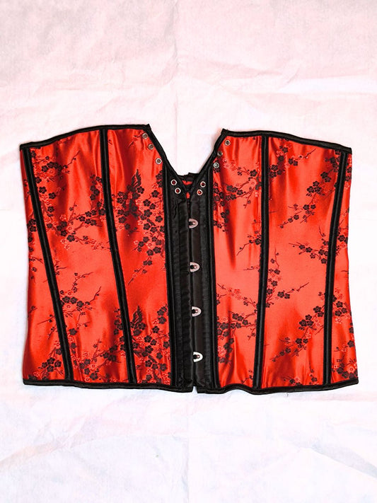 Japanese Brocade Corset