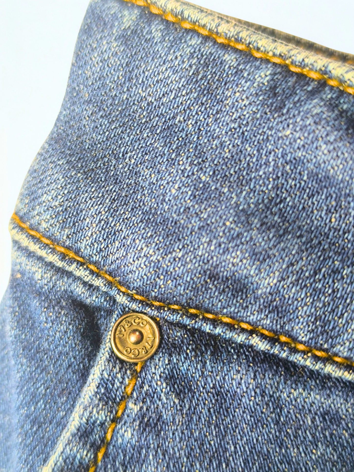 Y2K 17&Co. Real Denim Mini Skirt