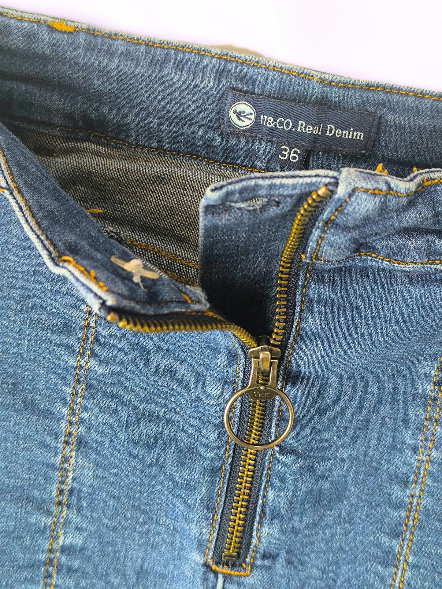 Y2K 17&Co. Real Denim Mini Skirt