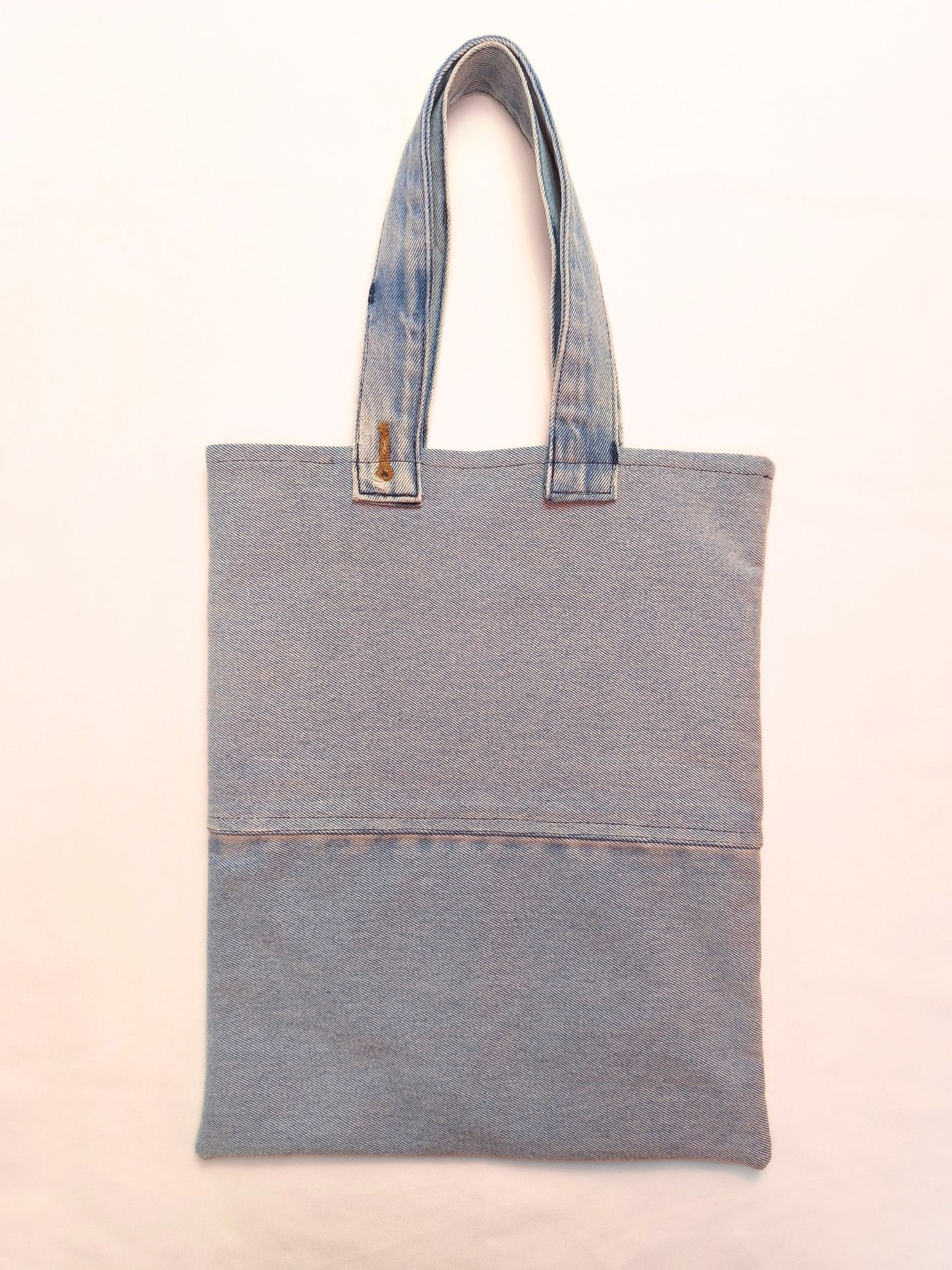 Upcycled Denim Tote Bag