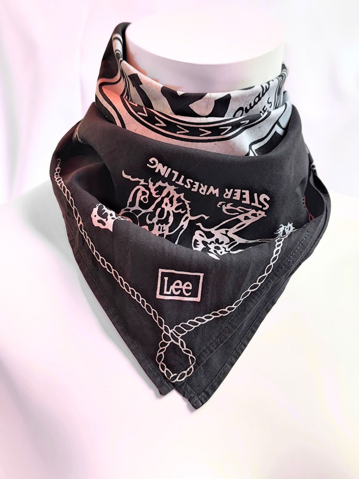 Vintage Lee Western Bandana – “America’s Favorite”