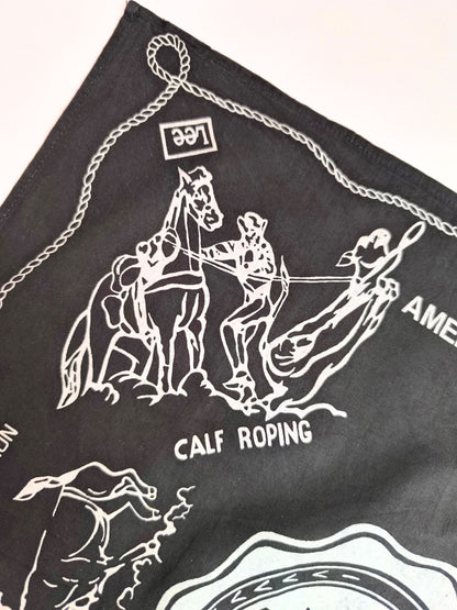 Vintage Lee Western Bandana – “America’s Favorite”