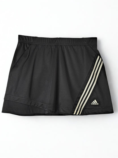 Adidas Clima365 Skort – Black with Magenta Stripes