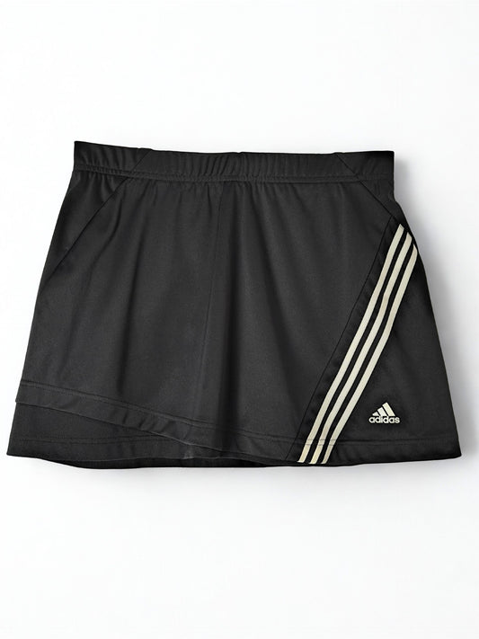 Adidas Clima365 Skort – Black with Magenta Stripes