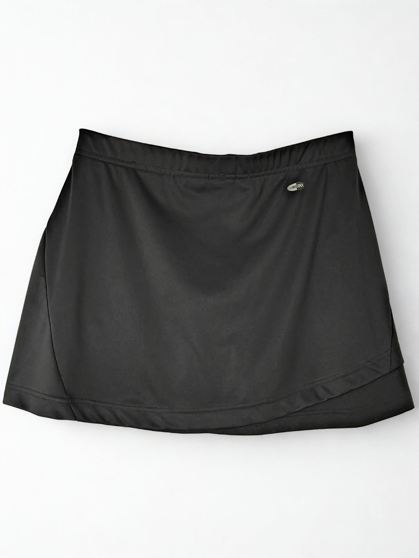 Adidas Clima365 Skort – Black with Magenta Stripes