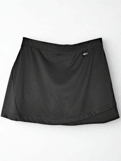 Adidas Clima365 Skort – Black with Magenta Stripes