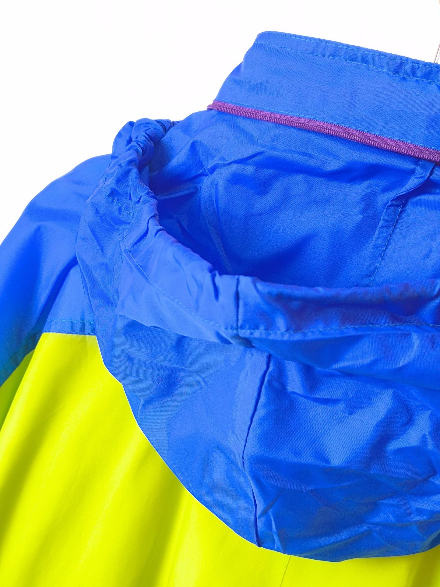 90s Marcel Clair "Double Top" Colorblock Windbreaker Jacket