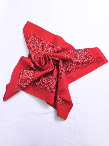 Vintage Red Wamcraft Bandana – Made in USA