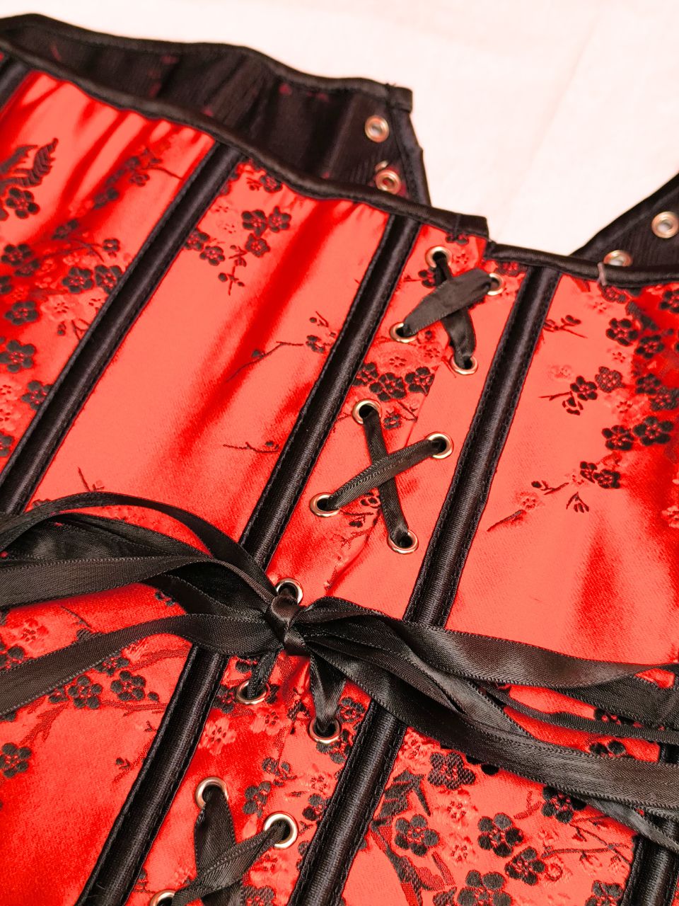 Japanese Brocade Corset