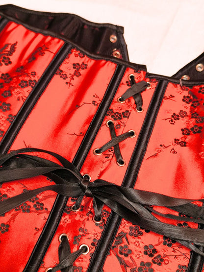 Japanese Brocade Corset