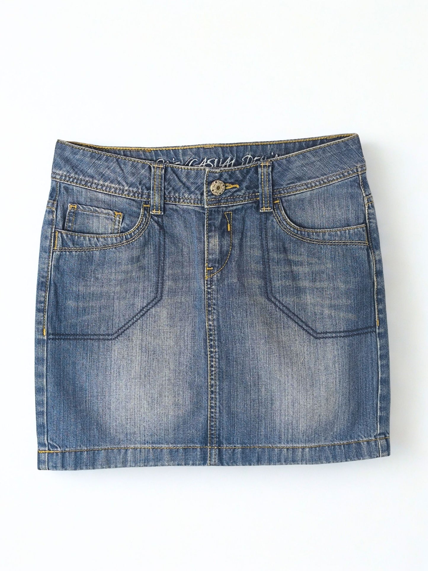 Y2K Esprit Denim Mini Skirt