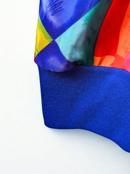 "Electric Playground" Windbreaker by Silver Threads LTD