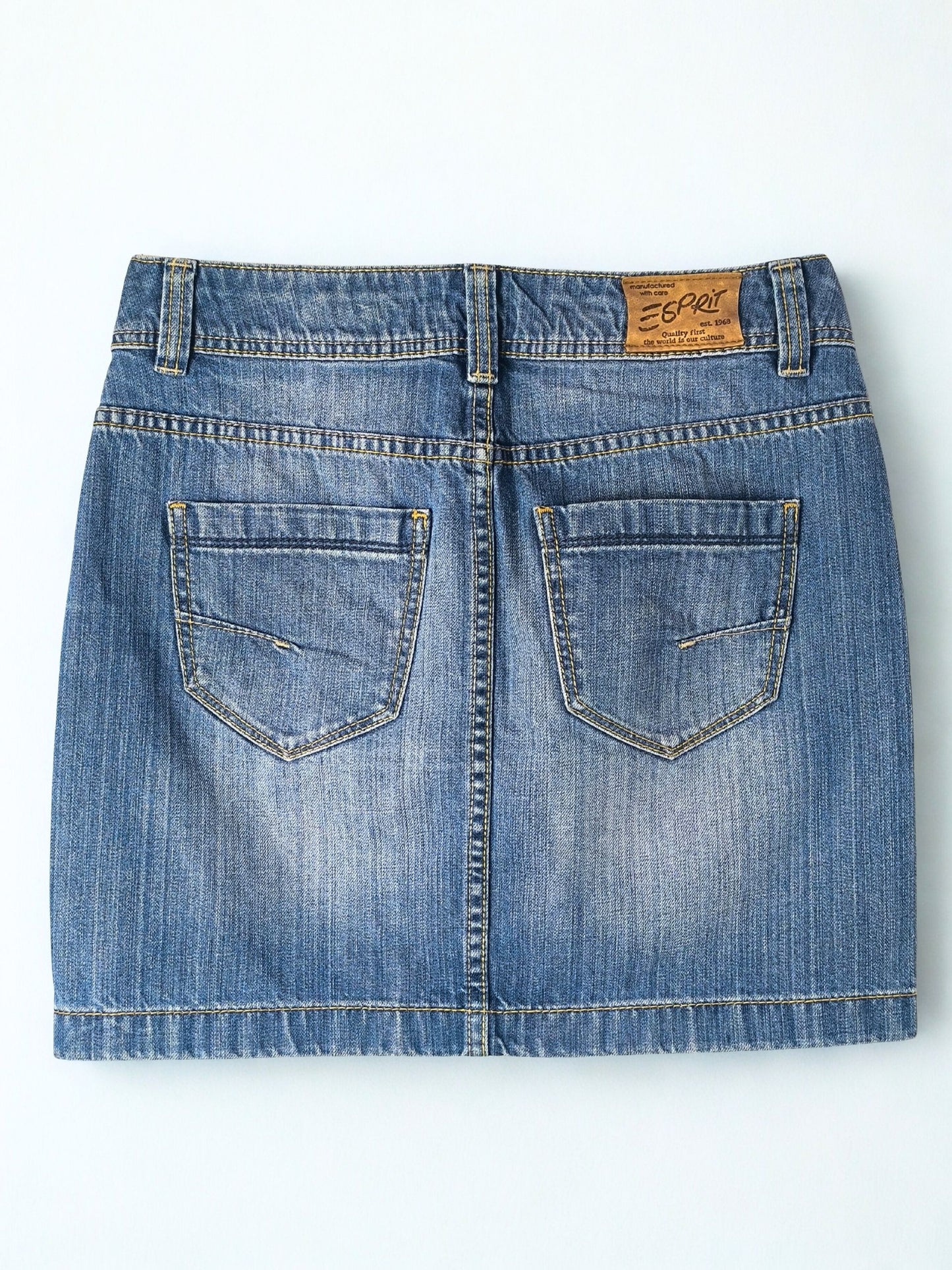 Y2K Esprit Denim Mini Skirt