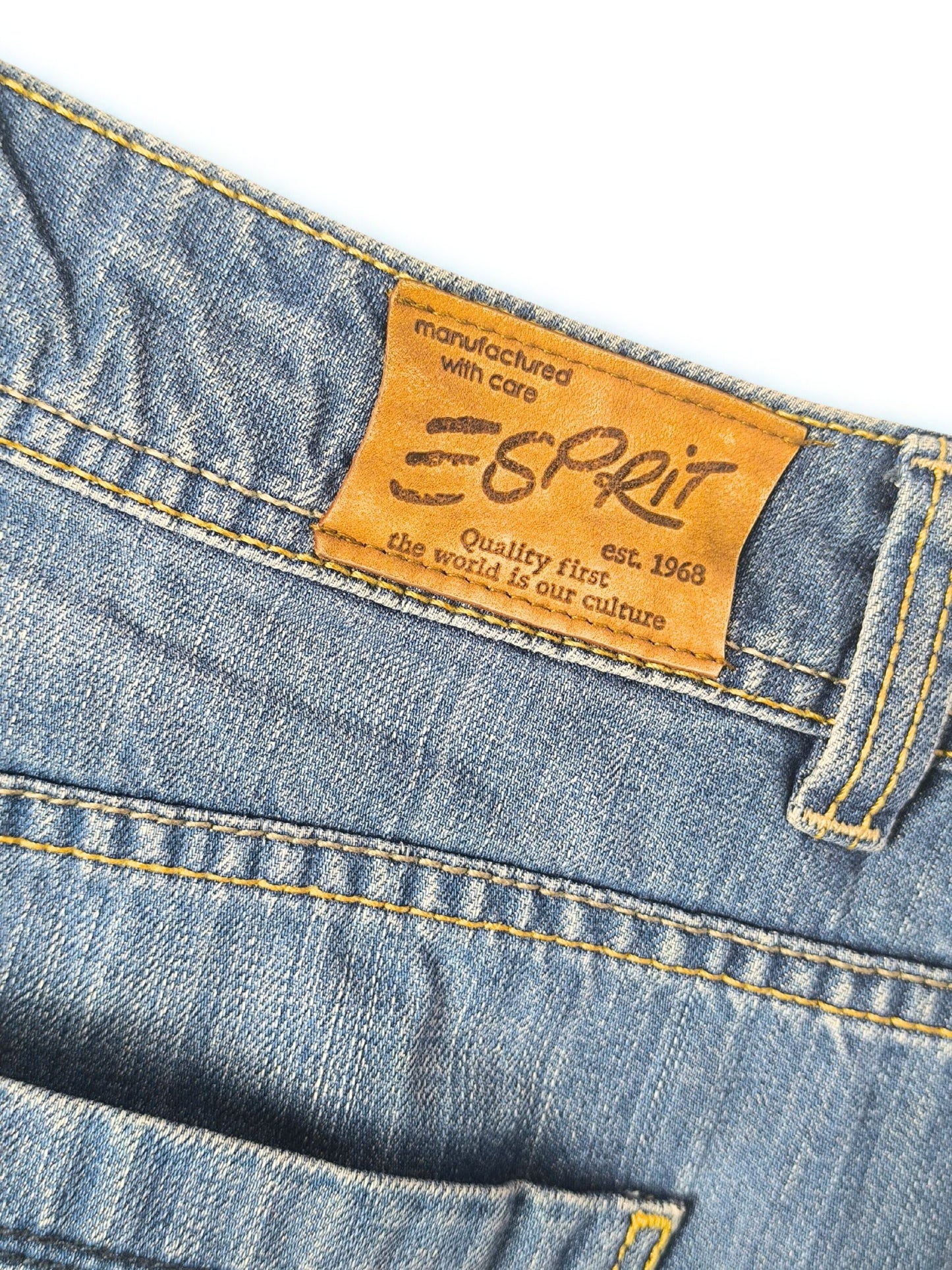 Y2K Esprit Denim Mini Skirt