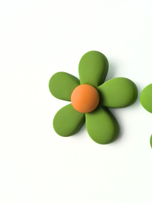 Groovy Daisies Deadstock Earrings