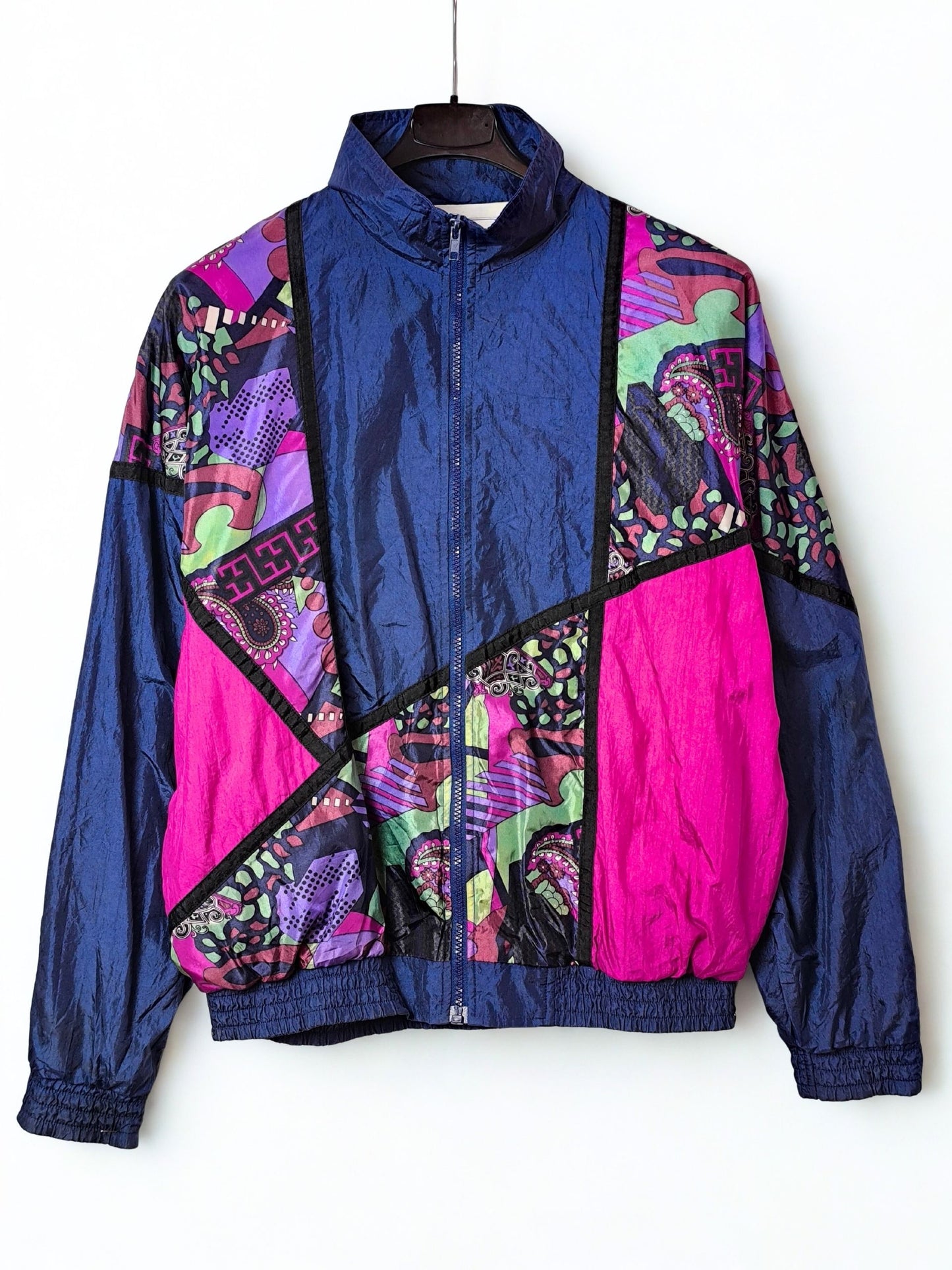 Electric Blue Baroque Windbreaker – by Active Exchange