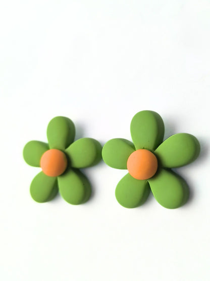 Groovy Daisies Deadstock Earrings