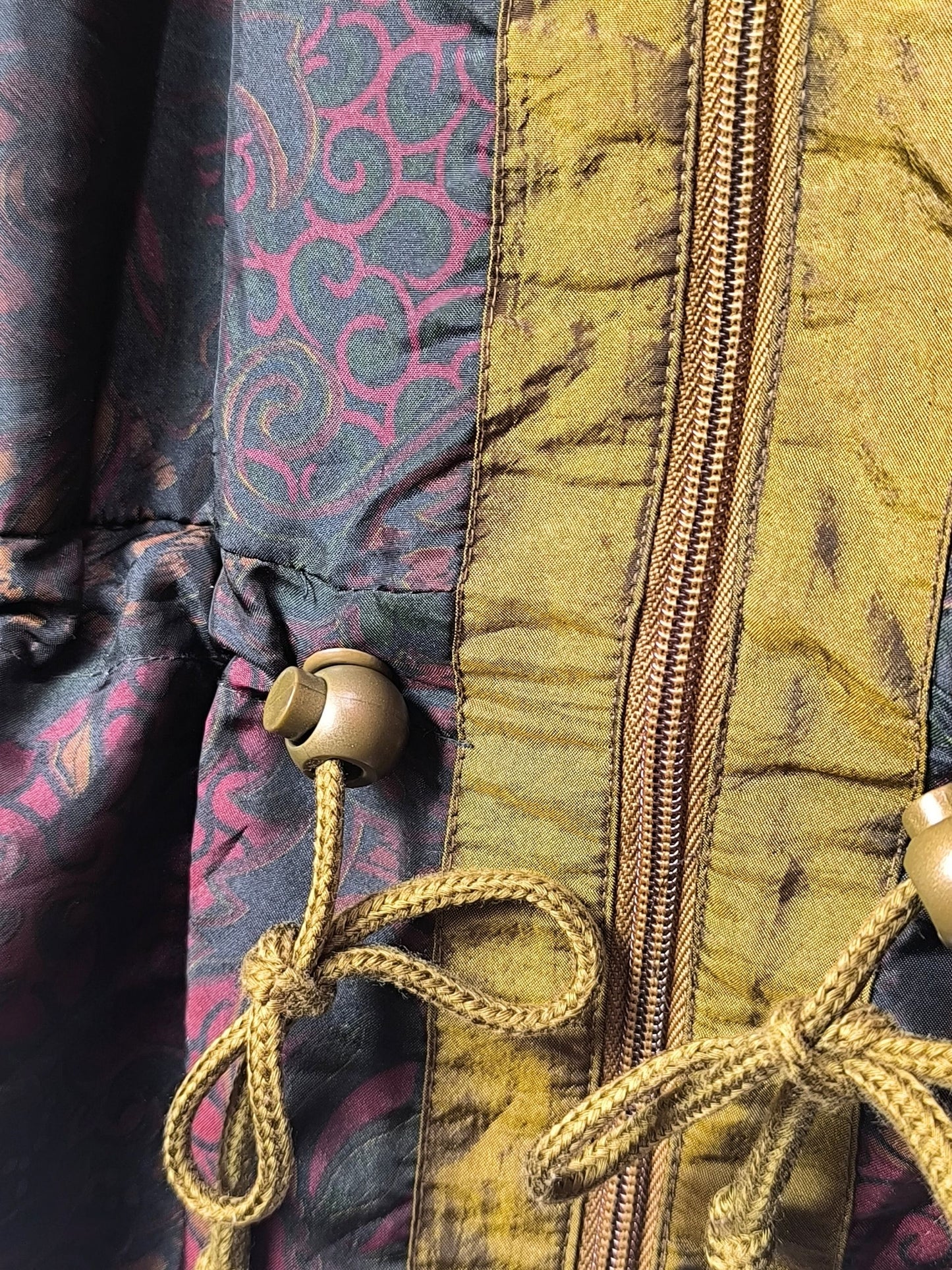 Vintage Sunterra Lady Windbreaker Jacket – '80s Paisley Glam