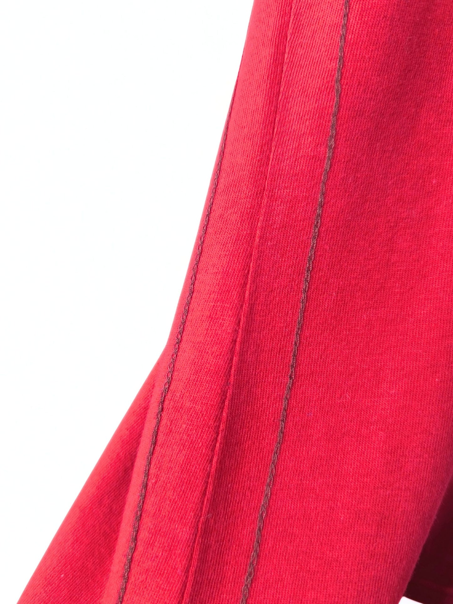 Y2K Hard Rock Café Paris T-Shirt – Red Cotton Tee with Rhinestones (Women’s L)