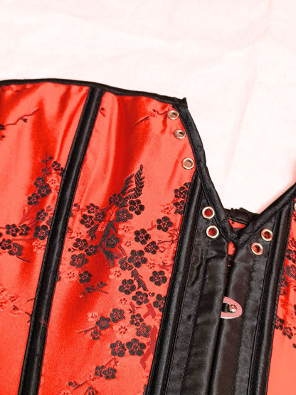 Japanese Brocade Corset