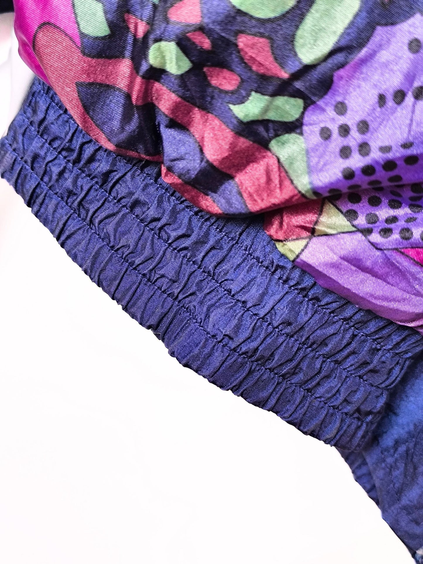 Electric Blue Baroque Windbreaker – by Active Exchange