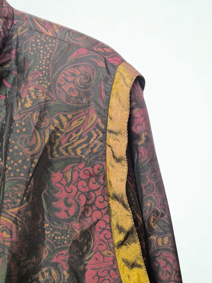 Vintage Sunterra Lady Windbreaker Jacket – '80s Paisley Glam