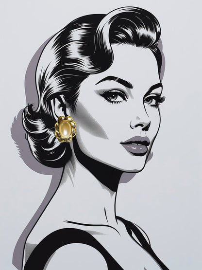 Vintage Deadstock Clip-on Earrings