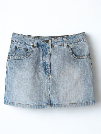 Y2K Cherokee Denim Mini Skirt