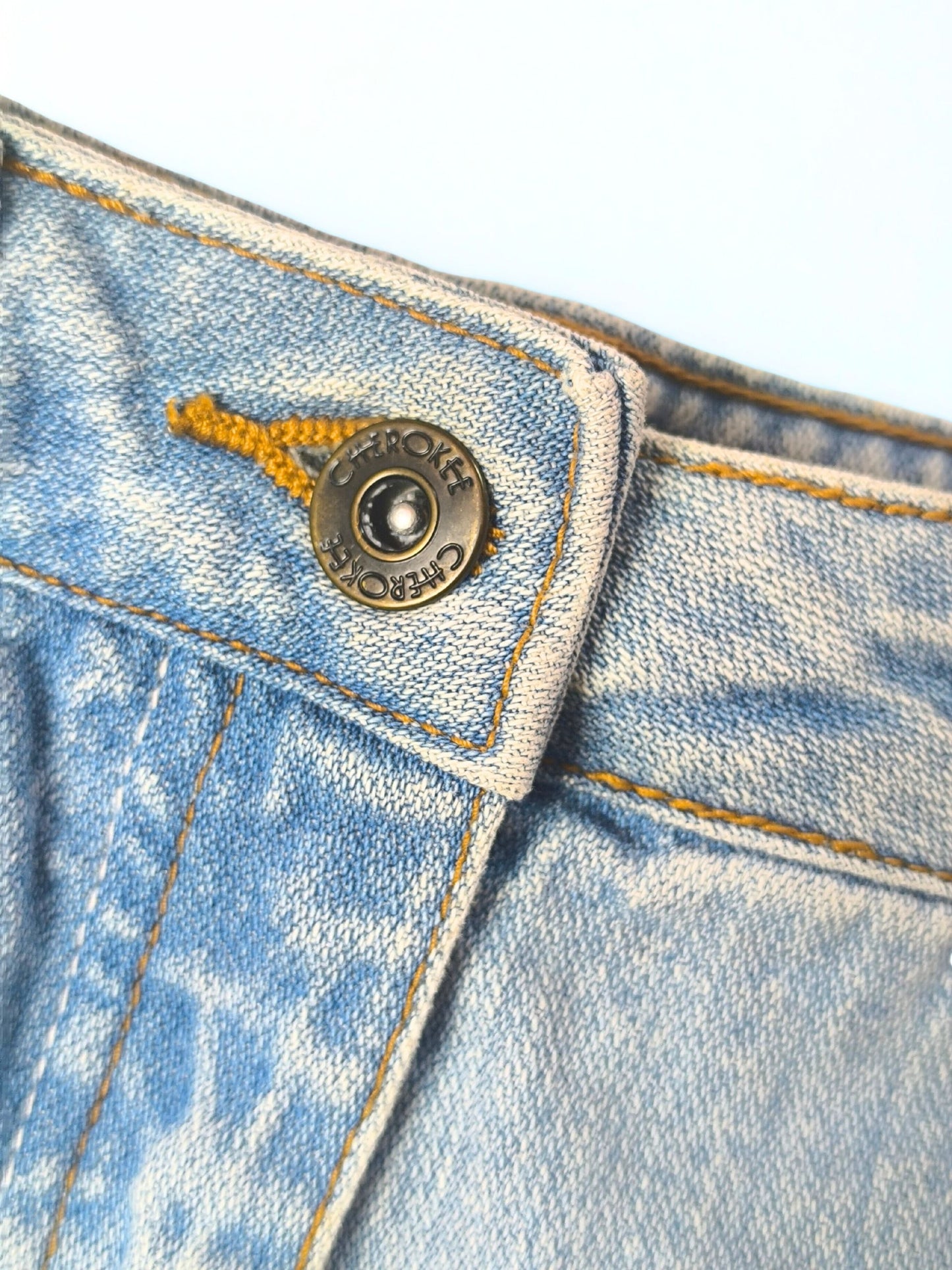 Y2K Cherokee Denim Mini Skirt