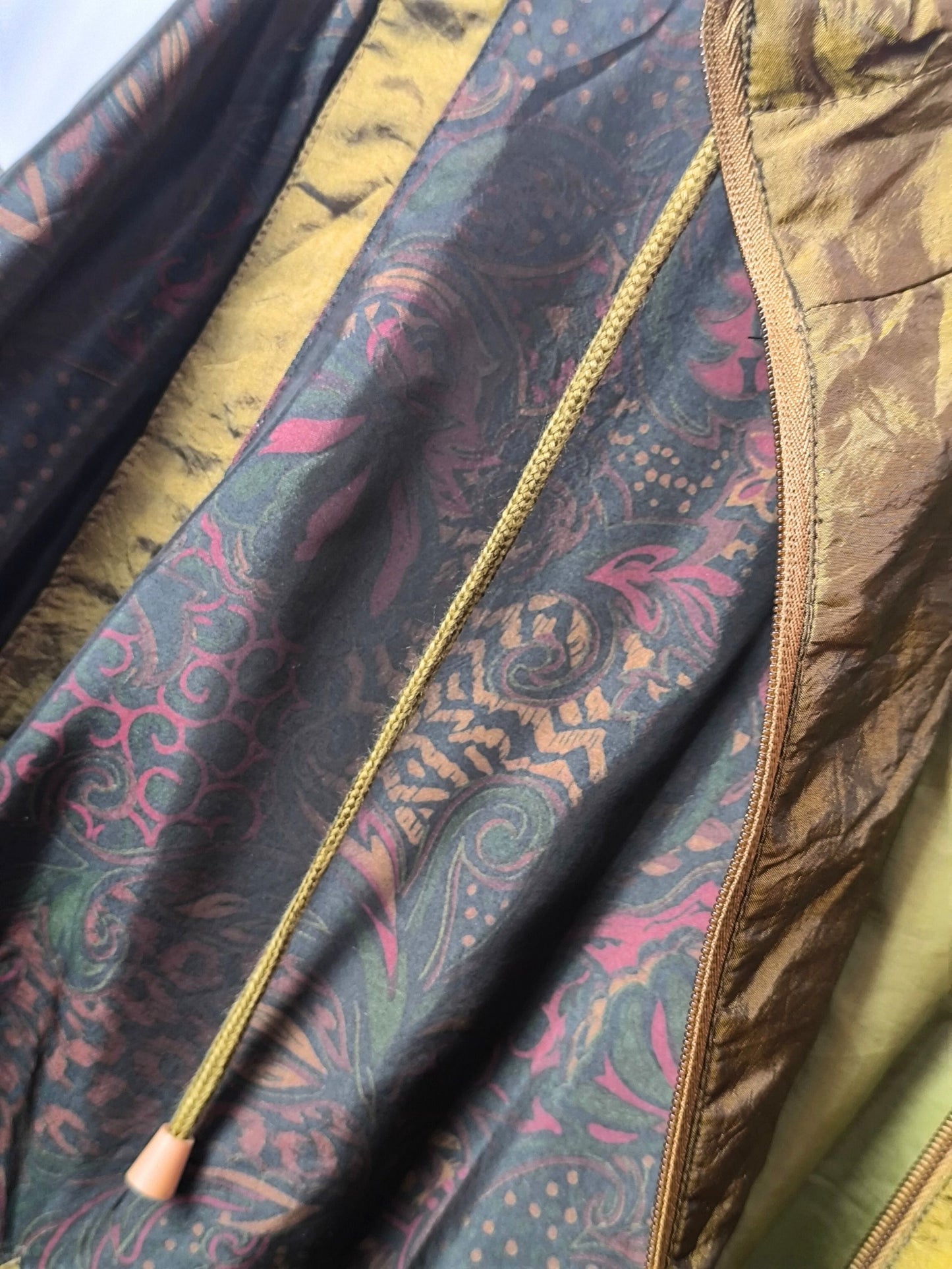 Vintage Sunterra Lady Windbreaker Jacket – '80s Paisley Glam