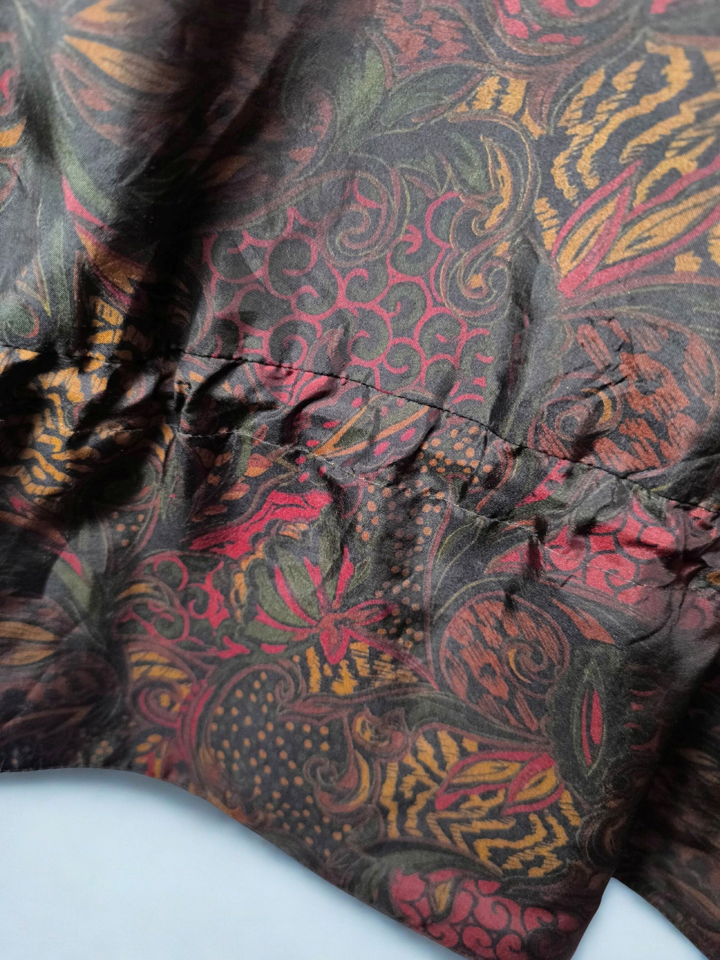 Vintage Sunterra Lady Windbreaker Jacket – '80s Paisley Glam