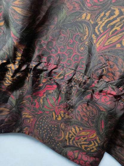 Vintage Sunterra Lady Windbreaker Jacket – '80s Paisley Glam