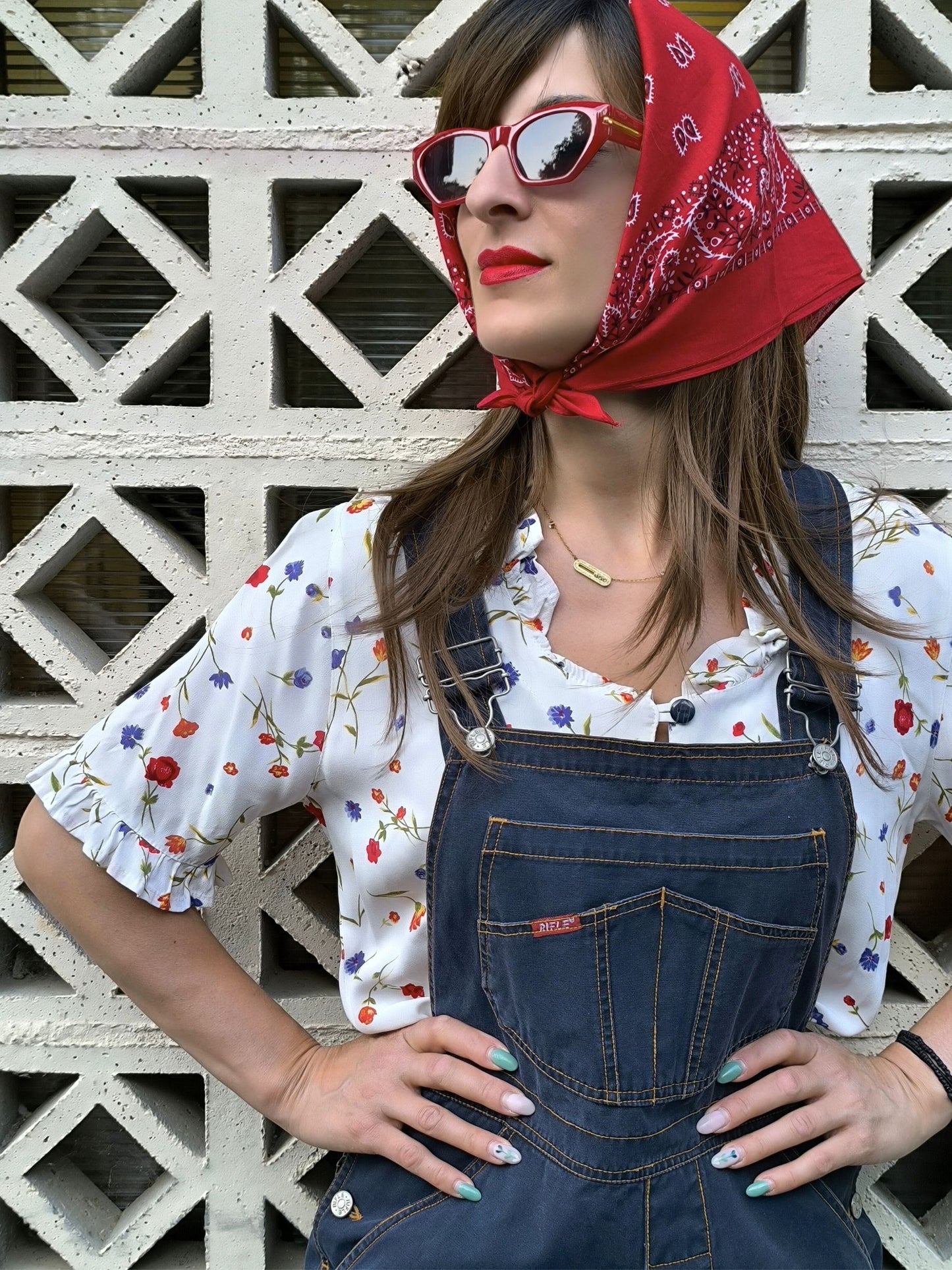 Vintage Red Wamcraft Bandana – Made in USA