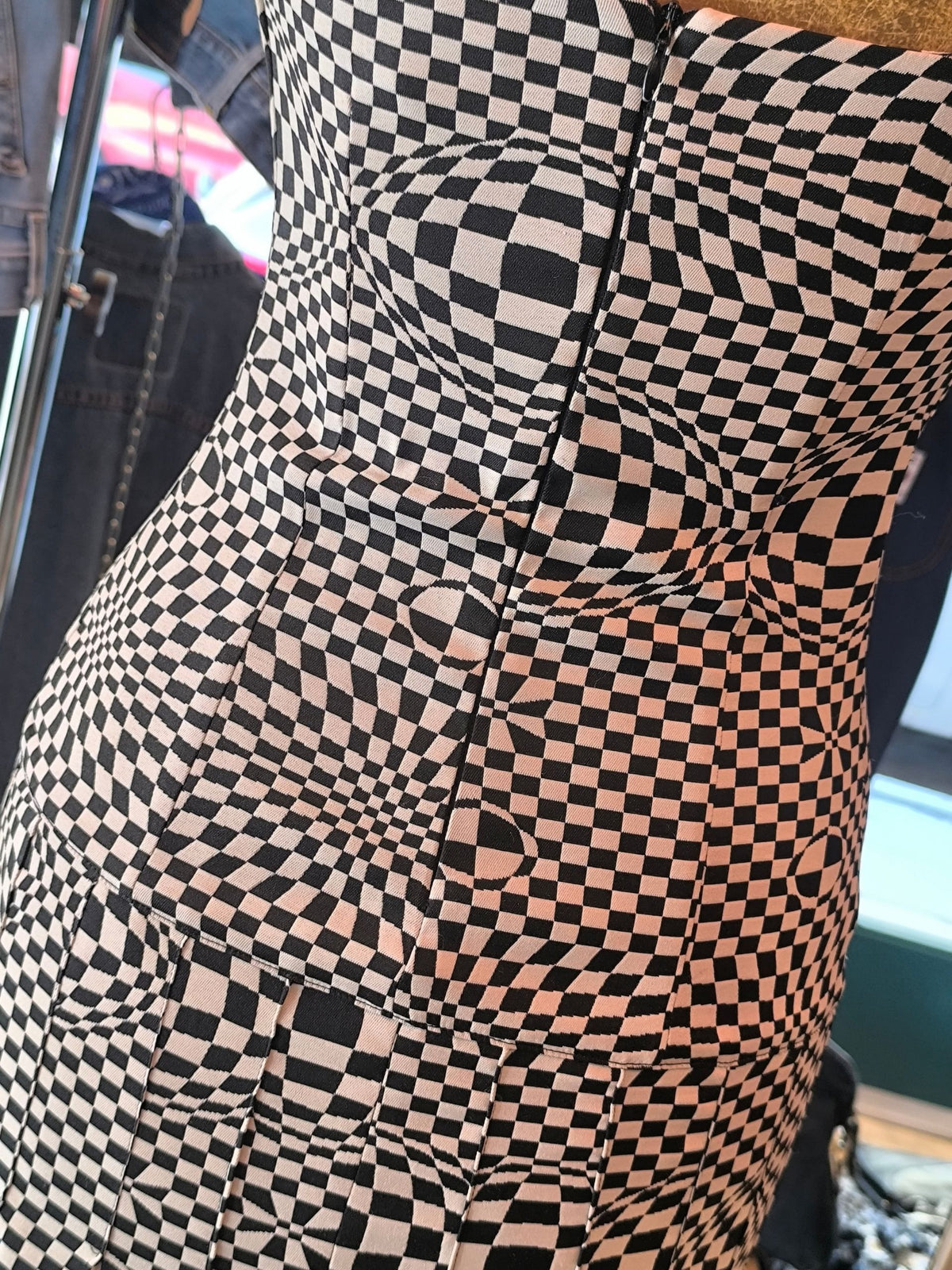 Flavio Castellani Op-Art Dress
