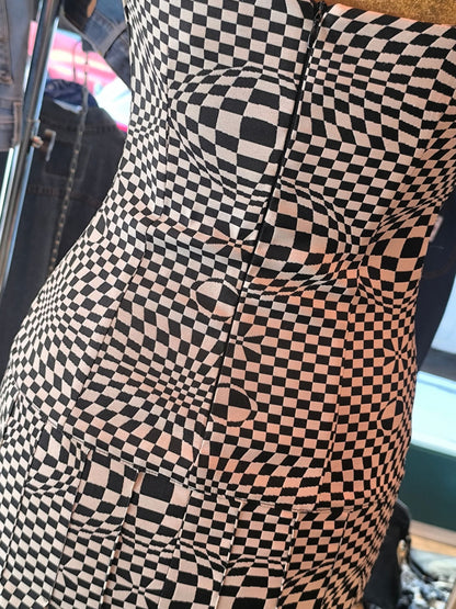 Flavio Castellani Op-Art Dress