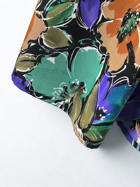 Vintage Floral Midi Skirt – L'Ultima Linea